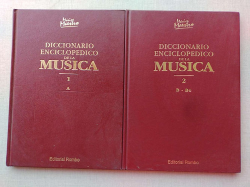 Diccionario Enciclopedico De La Música Rombo 8 Tomos 1995