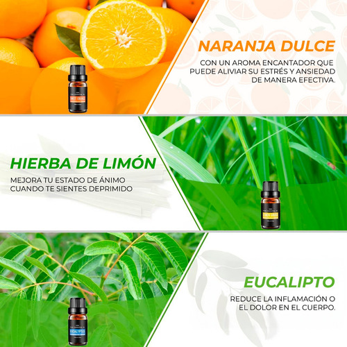 Esencias Para Humidificador Aromáticas Paquete De 6/u