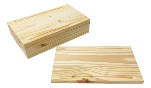 Tabla De Madera Asado Picada Cocina Pack ×6 2035