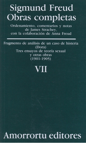 Obras Completas Freud Tomo 7-editorial Amorrortu