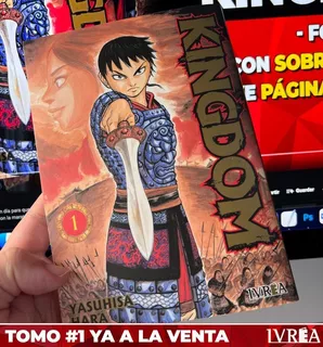 Manga Kingdom Tomo #1 Ivrea Argentina