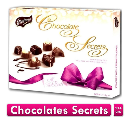Estuche Regalo Chocolates Polaco Secret - Kg a $188