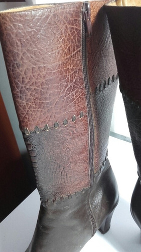 Botas Color Chocolate