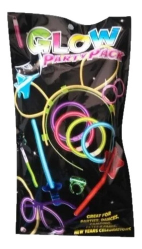 Oferta! Pack Cotillon Luminoso Neon - 14 Artículos Surtidos