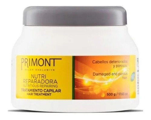 Tratamiento Capilar Nutri Reparadora Primont X 500ml