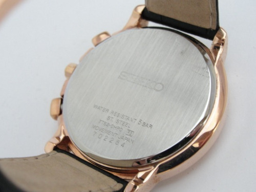 Relógio Seiko Coutura 7t62-0hp0 - Novo - Único No M. L.