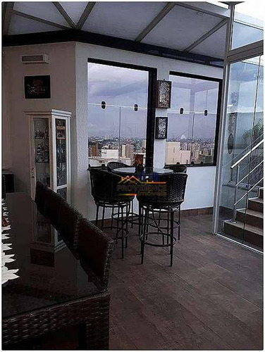 Imagem 19 de 30 de Cobertura Com 5 Dormitórios À Venda, 350 M² Por R$ 2.800.000,00 - Centro - Santo André/sp - Co0070