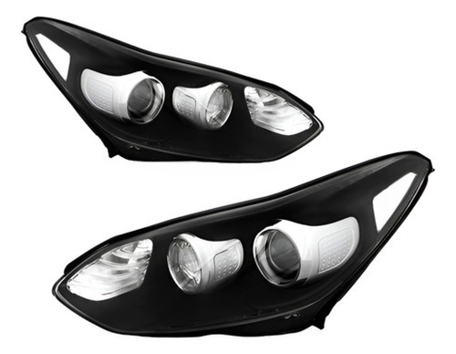 Par Farol Sportage 17 A 19 Eletrico C Motor C Projetor C Led
