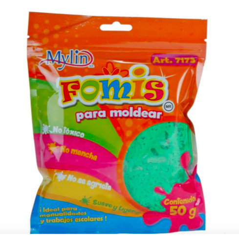 Fomi Suave Moldeable Color Verde 1 Pieza De 50g
