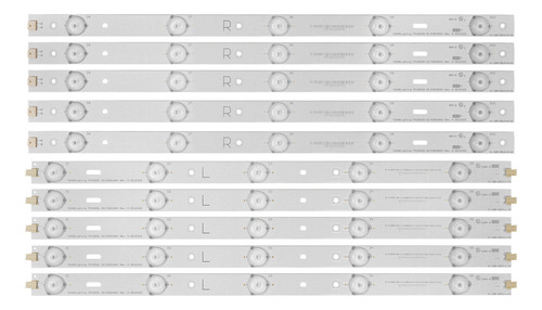 Tiras De Led De Reposição Para Tv Chipsce 39pfl E 39cm De Comprimento