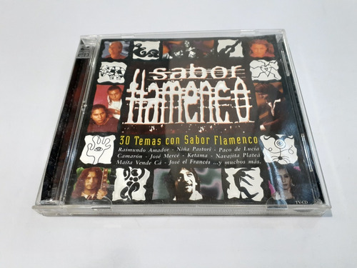 Sabor Flamenco, Varios - 2cd 2001 Europa Excelente 8/10 