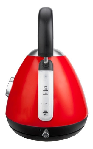Pava Eléctrica Vintage Peabody Pe-kv8215 2000w 1.7l P2 Color Rojo