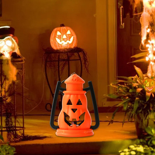 1 Luz De Noche De Calabaza De Halloween, Decoración De Velas