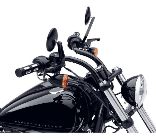 Adesivo Compativel Harley Davidson Blackline Preta