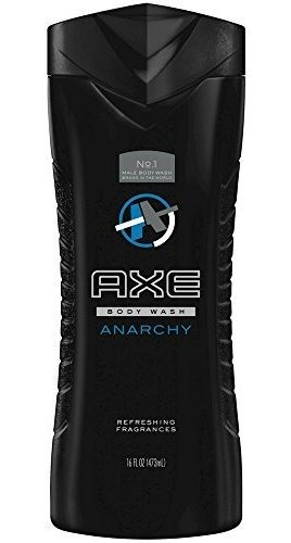 Gel De Ducha Axe Anarchy, 16 Oz (packs De 4)