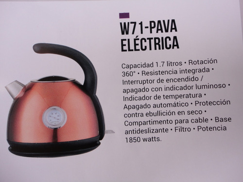 Pava Electrica Vintage Winco