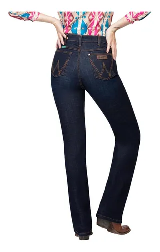 Pantal n Jeans Vaquero High Rise Wrangler Dama 841