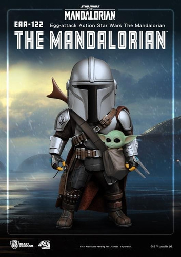 The Mandalorian Star Wars Egg Attack Actio 122 Beast Kingdom
