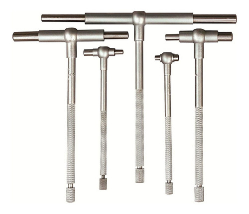 Juego De Calibres Telescopicos Mitutoyo 5 Pcs, 1/2 A 6 