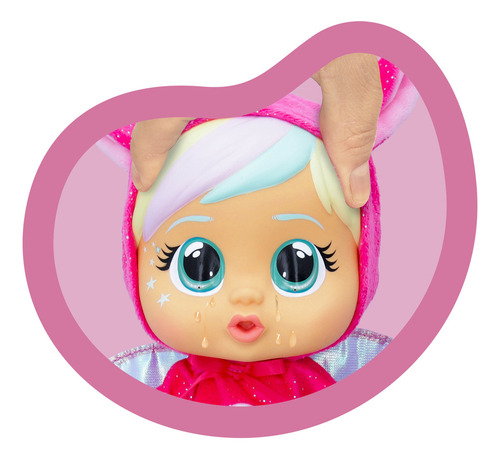 Cry Babies Loving Care Hannah Con Accesorios Llora Con Agua 26 Cm Articulada