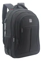 Comprar Mochila Unicross Porta Notebook Reforzada Usb Urbana Ejecutiva Gym 62.3803.1 Urbana Color Negro 29 L