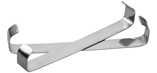 Afastador Farabeuf 12 Cm X 10mm Aço Inox - Par
