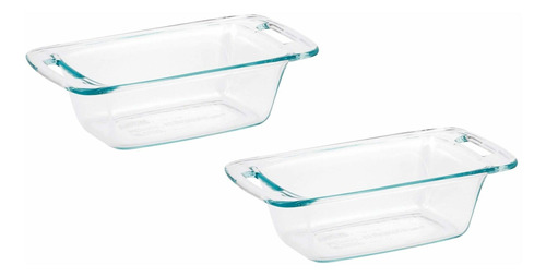 World Kitchen 1085799 pyrex Fácil Agarre Loaf Dish, Transpar