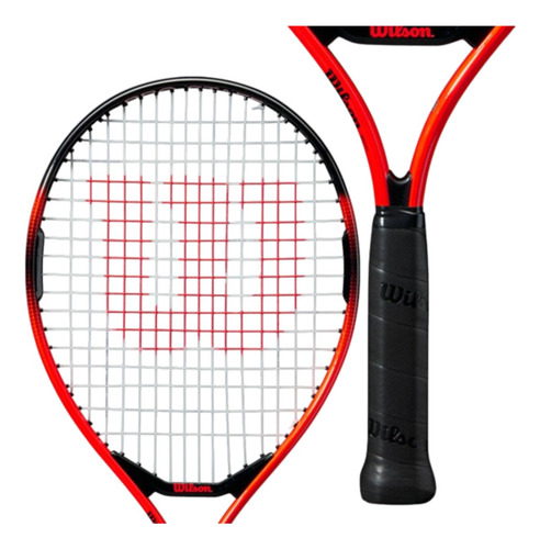 Raqueta De Tenis Wilson Pro Staff Precision Junior 19 ... Color Rojo Tamaño Del Grip 3 1/2