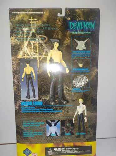 Figura Devilman Original De Colección Akira Fudo (Usado)
