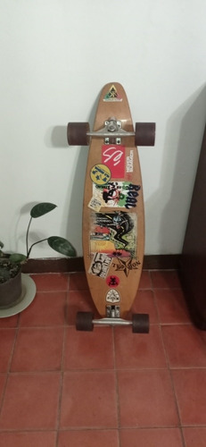 Imagen 9 de 10 de Patineta Longboard Marca Ladera