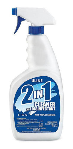 Uline Desinfectante - Atomizador De 32oz - 4/paq