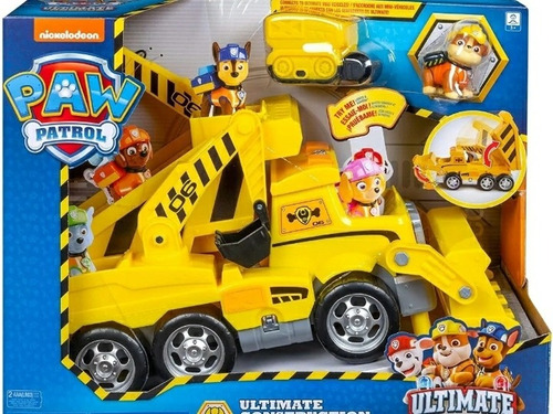 Paw Patrol Vehículo De Construcción