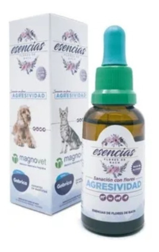Esencias Florales De Bach Agresividad Gotas 30 Ml Mascotas