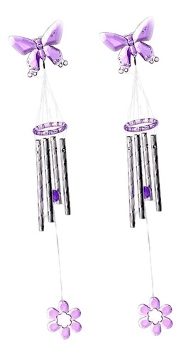4 Campanas De Viento Decorativas Para Exteriores, 4 Piezas