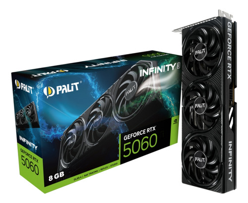 Tarjeta De Video Palit Geforce Rtx 5060 8gb Gddr7 Infinity 3