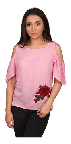 Blusa Moda Mujer Hombro Descubierto V725