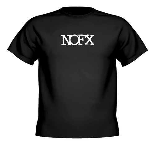 Remera Nofx Logo 100% Algodon Premium 24/1