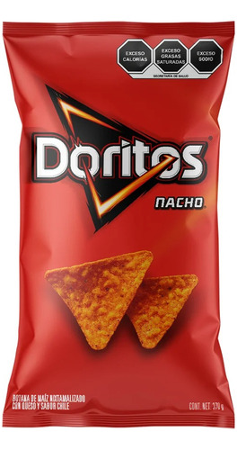 2 Pack Frituras Nachos Doritos Sabritas 370