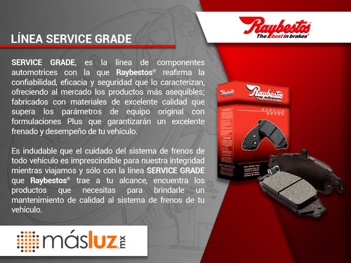 Paq Balatas Cerámicas Del K35/k3500 Pp 71/72 Raybestos Sg