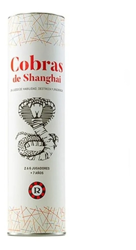 Cobras De Shangai Palitos Chinos Ruibal Edición Tubo Rígido
