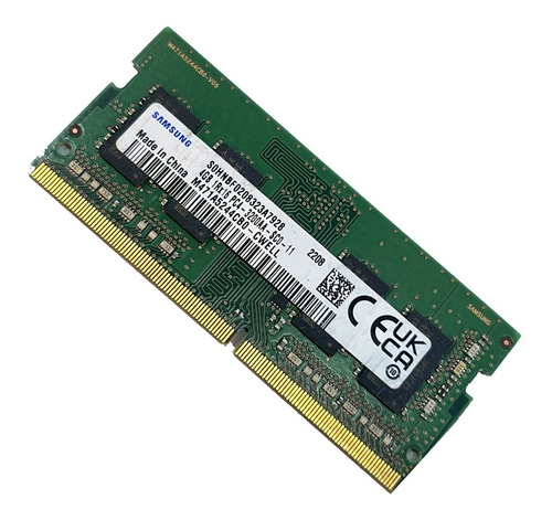 Memoria Sodimm Para Notebook Ddr 4 4gb 3200mhz Samsung 