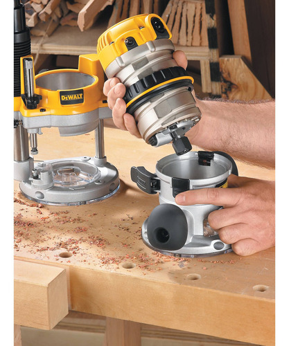 Imagen 3 de 9 de Router DeWalt DW618 inalámbrico 2.25hp 120V