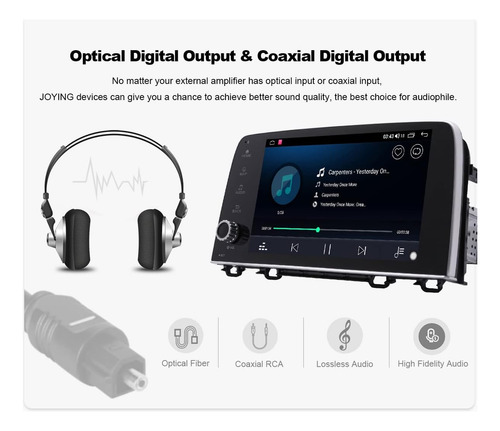 Joying 9 Pulgadas Android Coche Estéreo