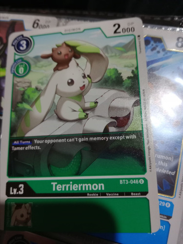 Terriermon -(bt03) Carta Digimon