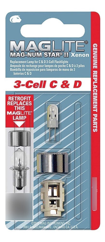 Mag-num Star Lamparde Xenon Para Linterna 3 Celda