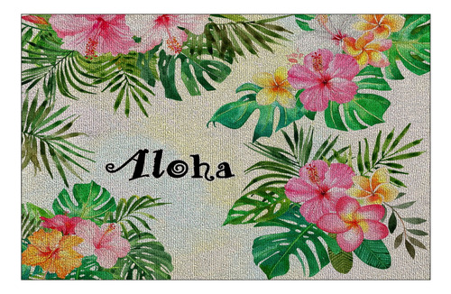 Poster Painel 60cmx75cm Decoração Festa Havaiana -- Aloha
