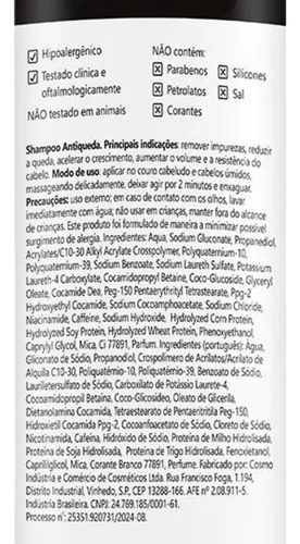 Shampoo Capilar Antiqueda - Principia