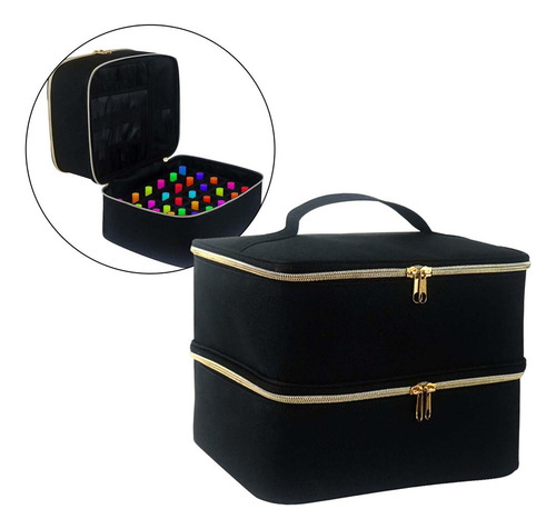 Bolsa De Transporte De Para Unhas Com Divisores Macios