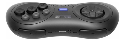 Controle Joystick Sem Fio 8bitdo M30 Bluetooth Preto Preto