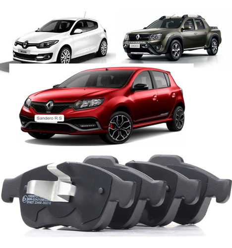 Pastilla De Freno Renault Sandero R.s. 2.0 2014/ Delantera